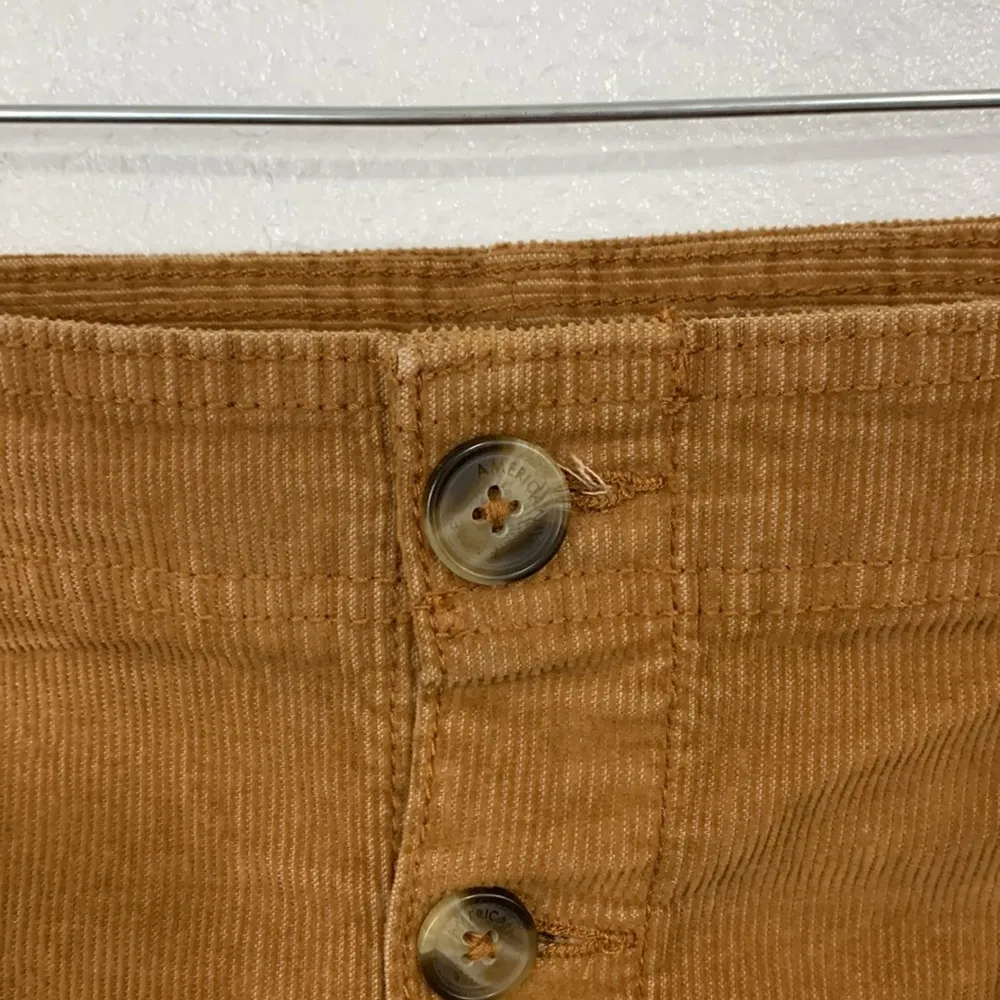 Fall Autumn Button Down Plus Size Corduroy Mini Skirt Size 18 - Image 3