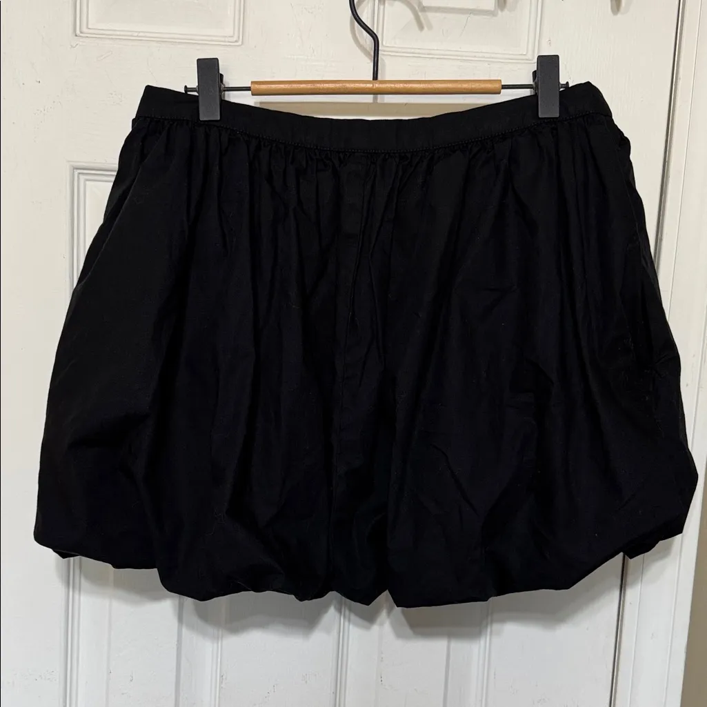 J.Crew Elegant Black Bubble Skirt - Image 2