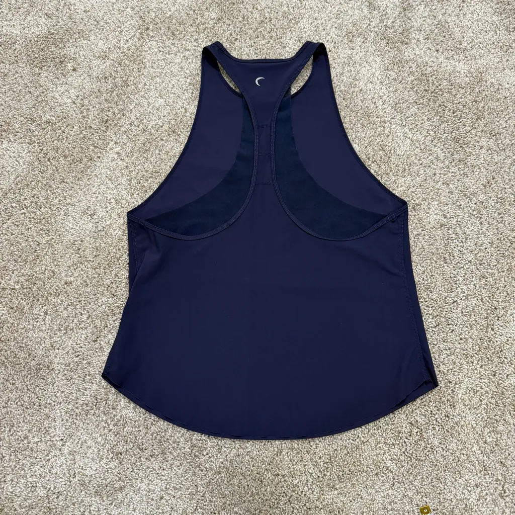 ZYIA Navy Double Racer Tank - Image 7