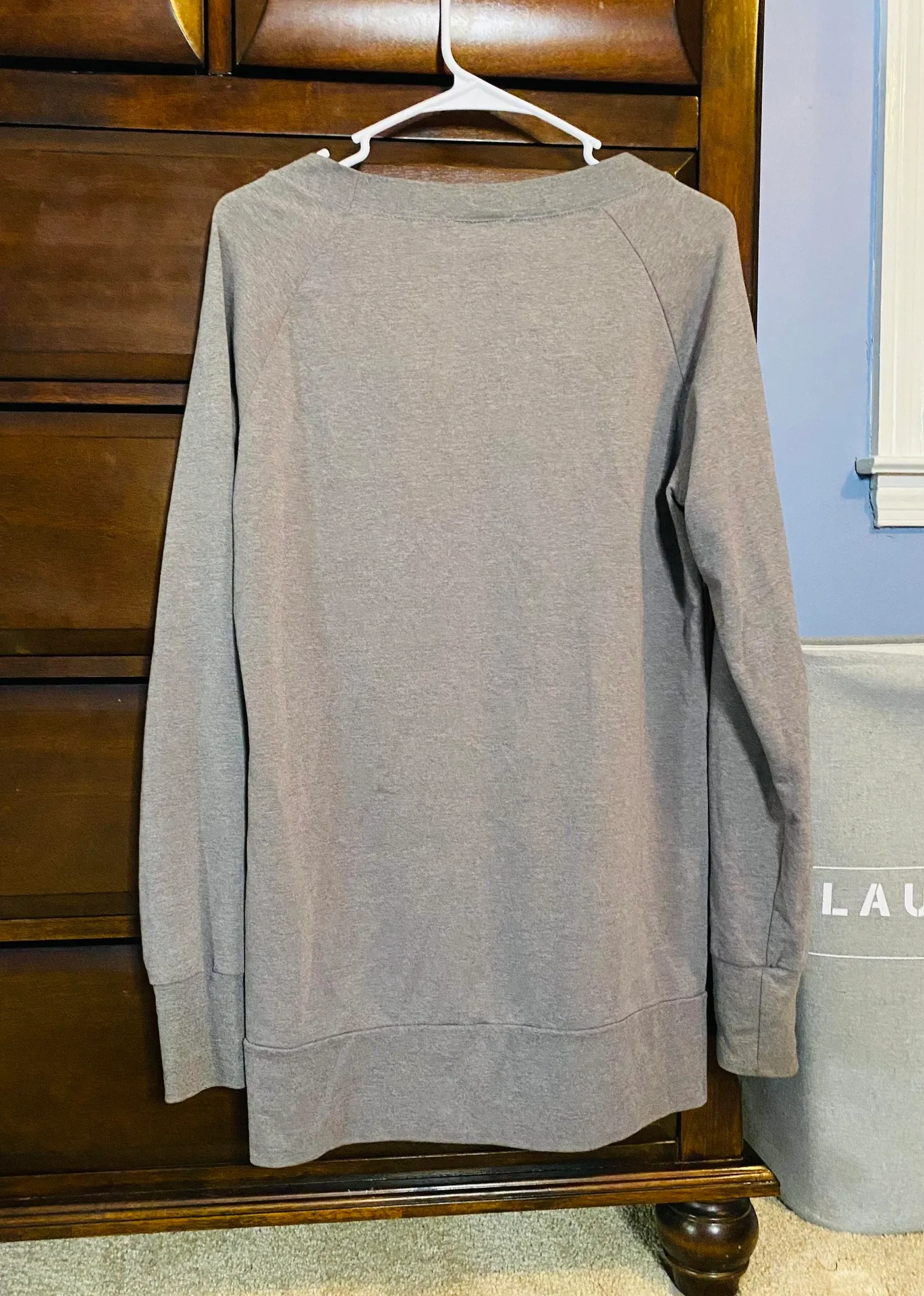 Long Sleeve Shirt Gray Size XL - Image 2