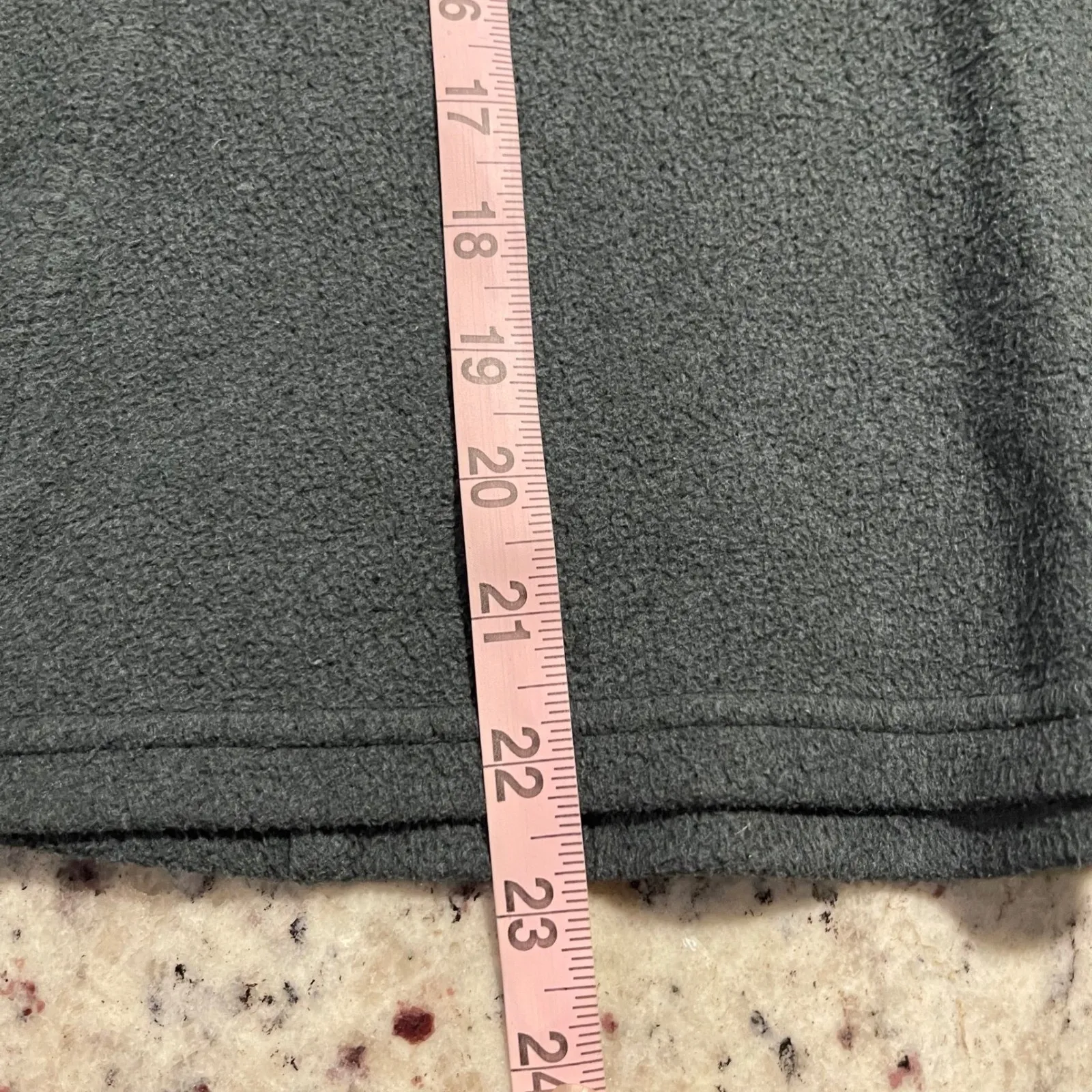 The North Face Womens Fleece 1/4 Zip Pullover Top Green Size Medium - Image 7