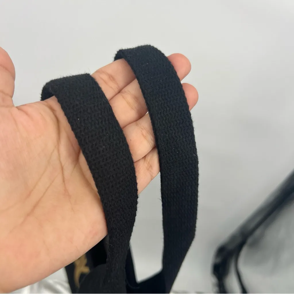 Barnes & Noble Black and Gold Tote Bag - Image 4