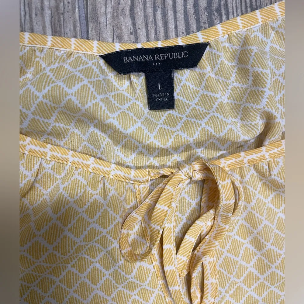 Banana Republic blouse, 3/4 sleeve, Large - Image 2