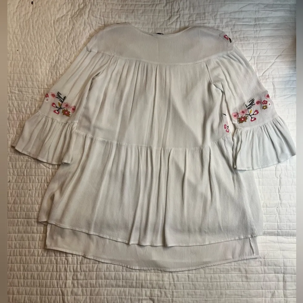 Sugar Lips boho white embroidered dress - Image 5