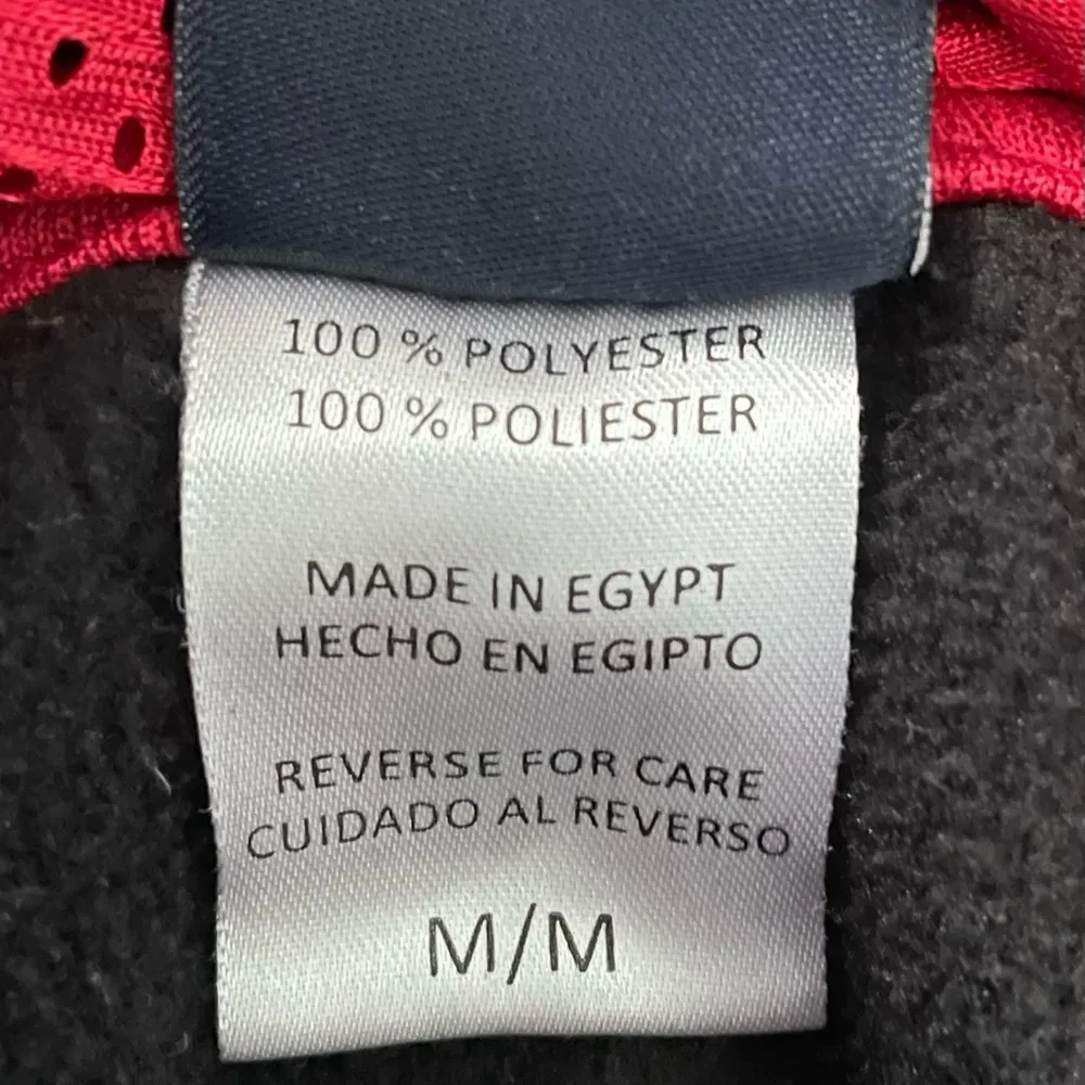 Spalding black red unisex Gorpcore outdoor athleisure hoodie sweater, size M - Image 7