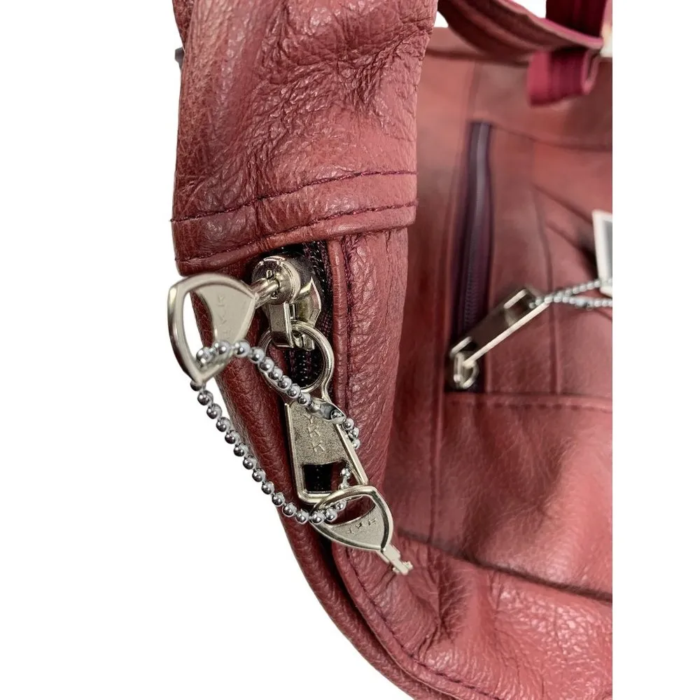 Rama Leathers Concealment Purse Red - Image 11