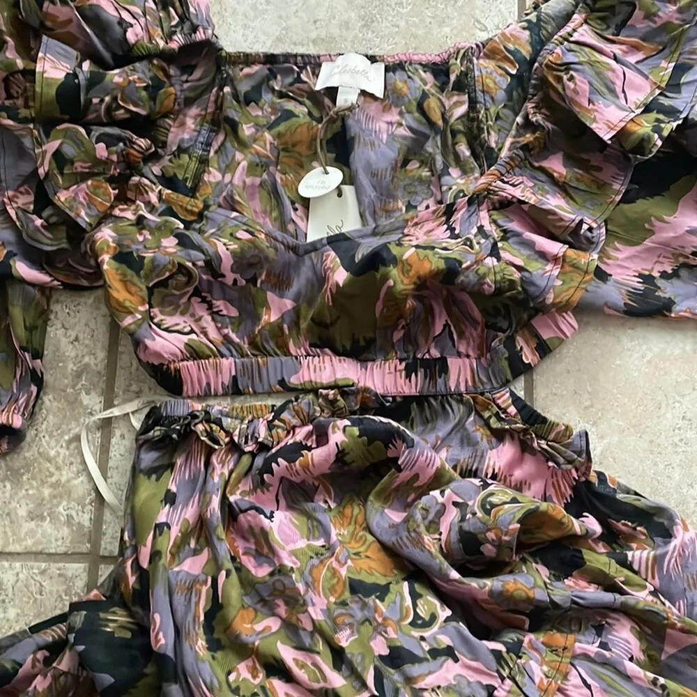 Cleobella Paris Ankle Dress Tapestry Print - Image 10