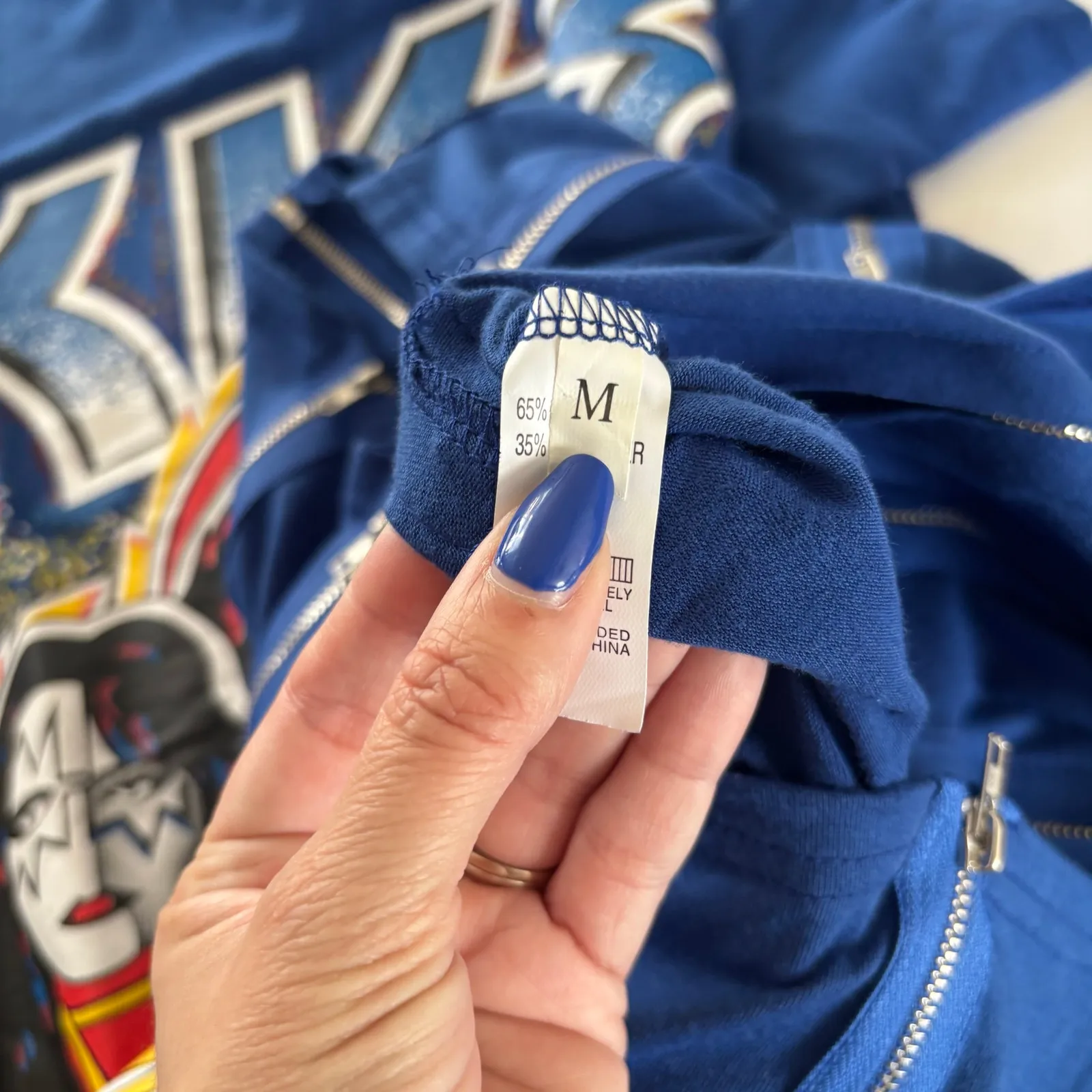 Kiss Alive in 77 Blue T - Image 4