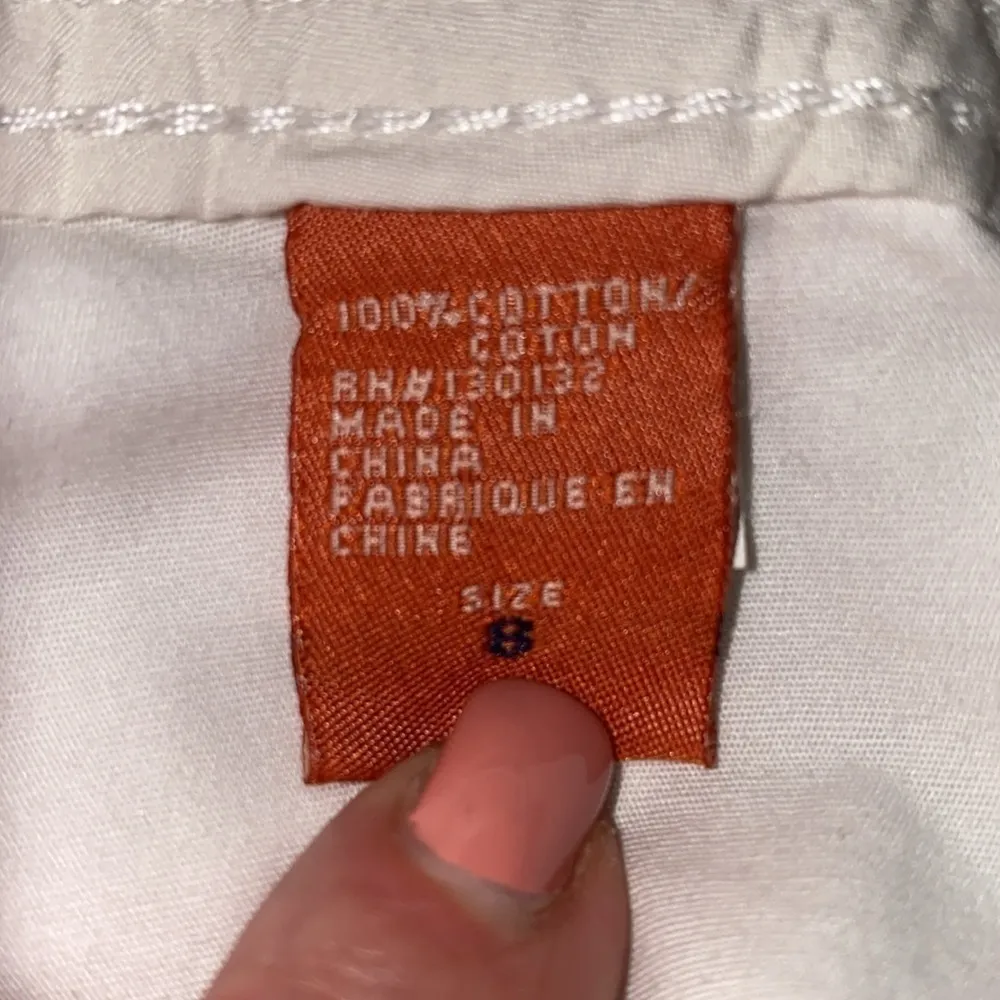 Christopher Blue Sand color 💯 Cotton pants. Relaxed fit. Pockets. Size 8. - Image 5