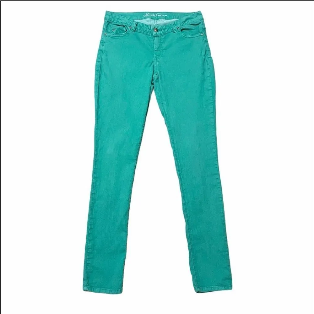 ✨ HP✨Kenneth Cole Green Mid Rise Skinny Jeans✨ - Image 2