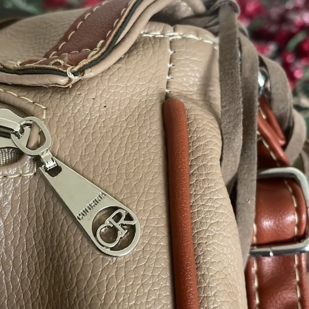 Colorina Crossbody Bag Hobo Shoulder Handbag Retro Bohemian Satchel Purse Tassel Brown - Image 5