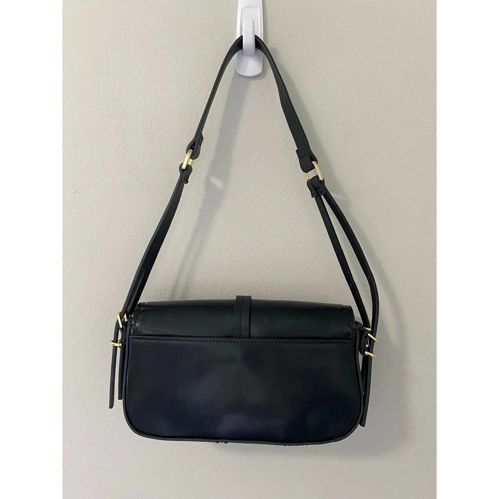 Halston Freya Medium Shoulder Bag, Black - Image 2