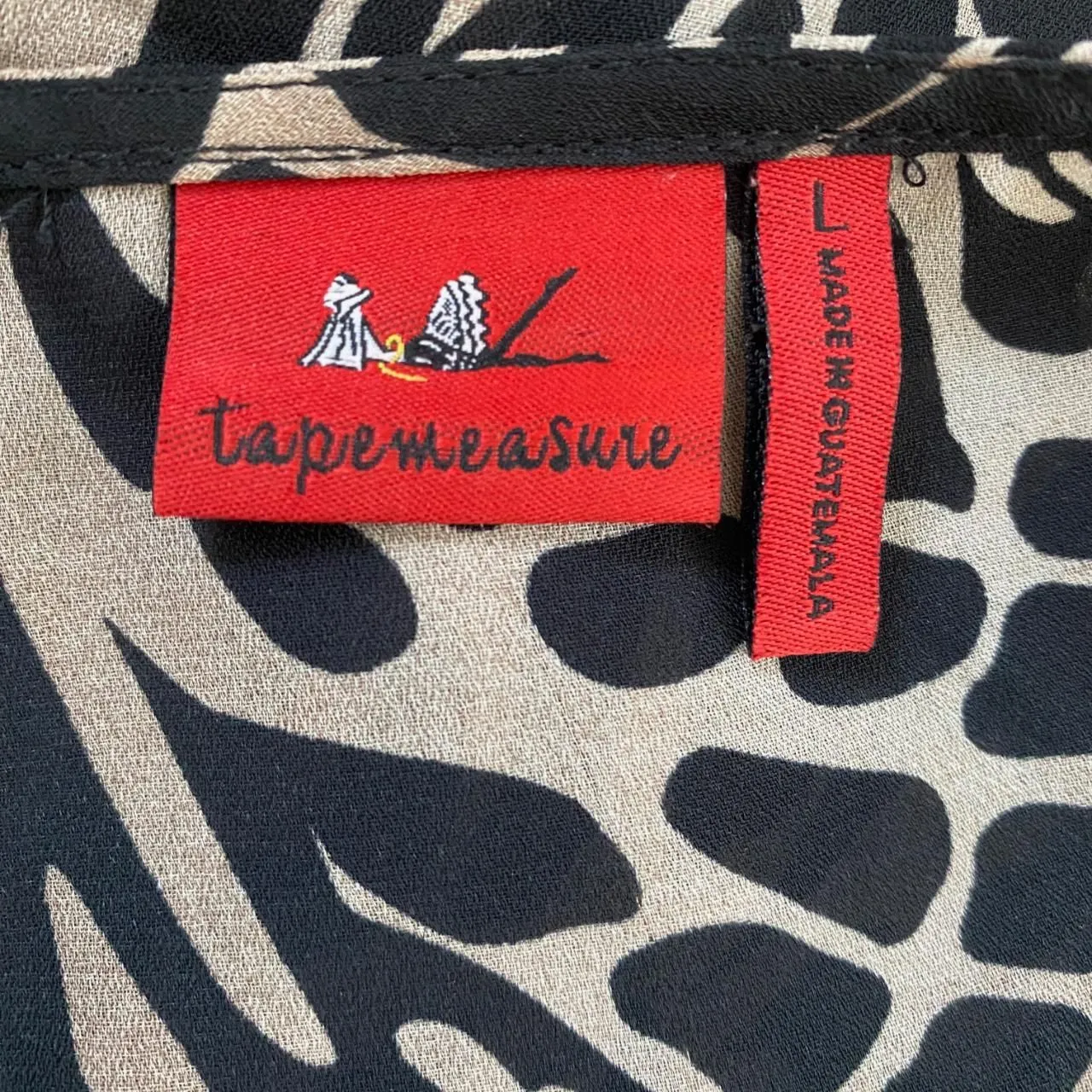 Early 2000's Euro Animal Print Cheetah Black Sequin Babydoll Blouse Top L Size L - Image 8