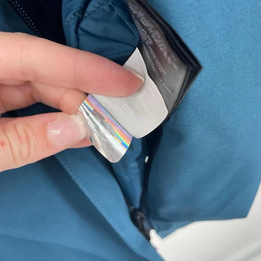 THE NORTH FACE Ancha Hooded Waterproof Parka In Monterey Blue XS NWT - Image 9