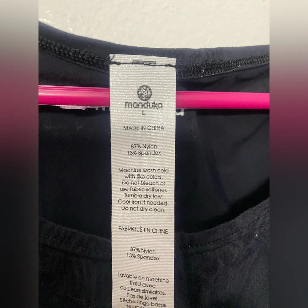 NWT Manduka Root To Rise Tank | Size: Large - Image 6