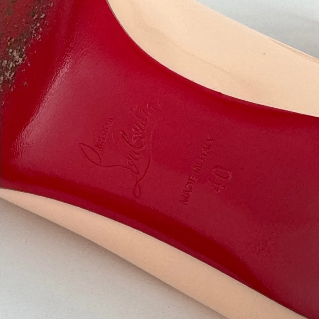 Christian Louboutin Pigalle Follies 55 Patent Heels Size: 40 - Image 7