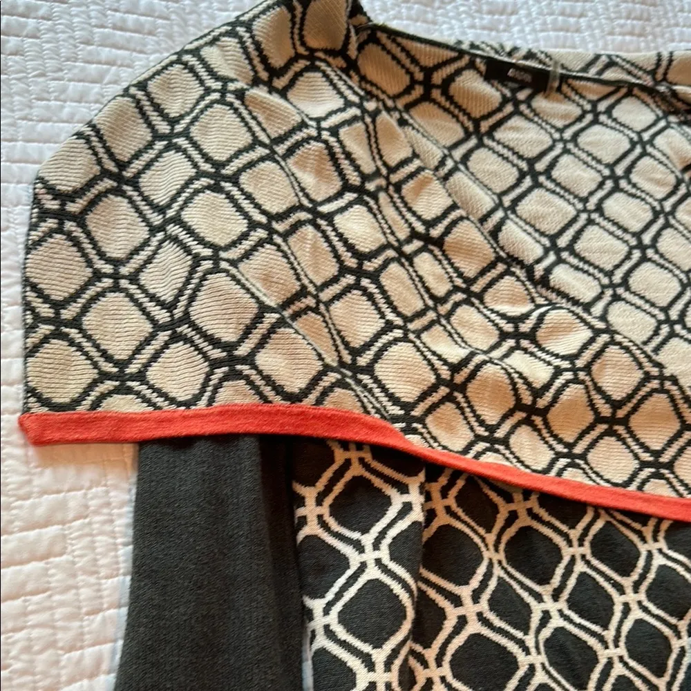 41 Hawthorn Geometric Cardigan Size M Gray Size M - Image 2