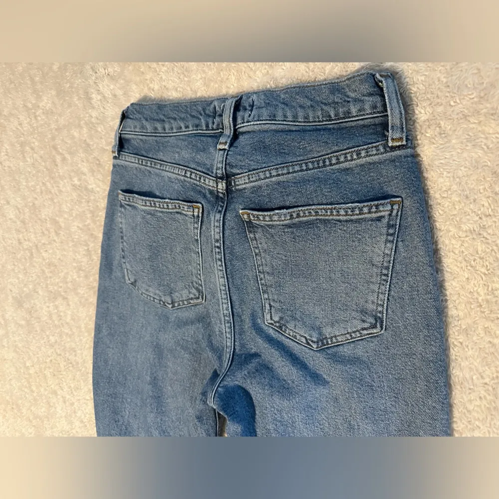 * Agolde wilder distressed denim high waist jeans size 23 - Image 10