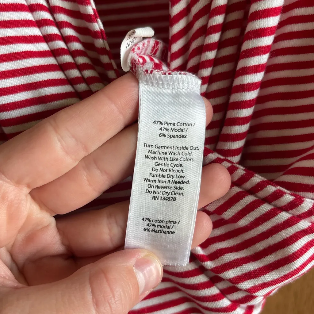 Vineyard Vines Striped Crossover Romper - Image 6