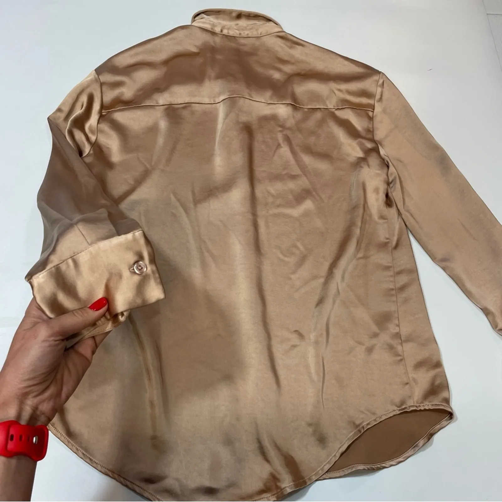 Song of Style Chloe Top in Champagne blouse XS - Image 5