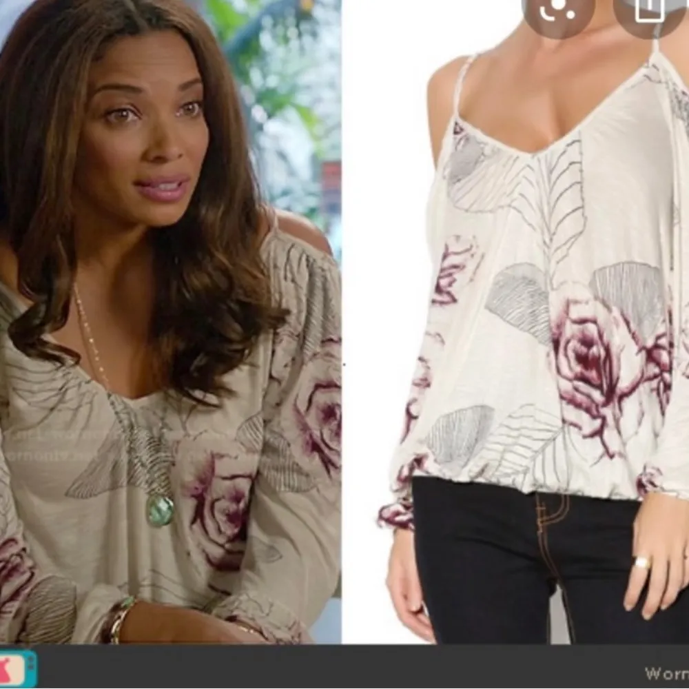 FP Adelia cold shoulder top NWT - Image 4