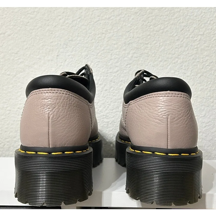 NEW Dr. Martens 8053 Quad Smooth Platform Derby Taupe Neutral Y2K Utility Sz 12 - Image 8