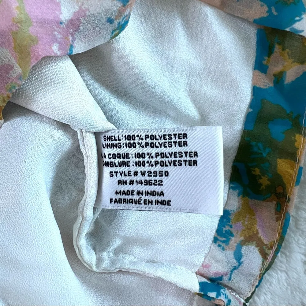 Walter Baker Weslie Romper Water Lillies Size Small - Image 9