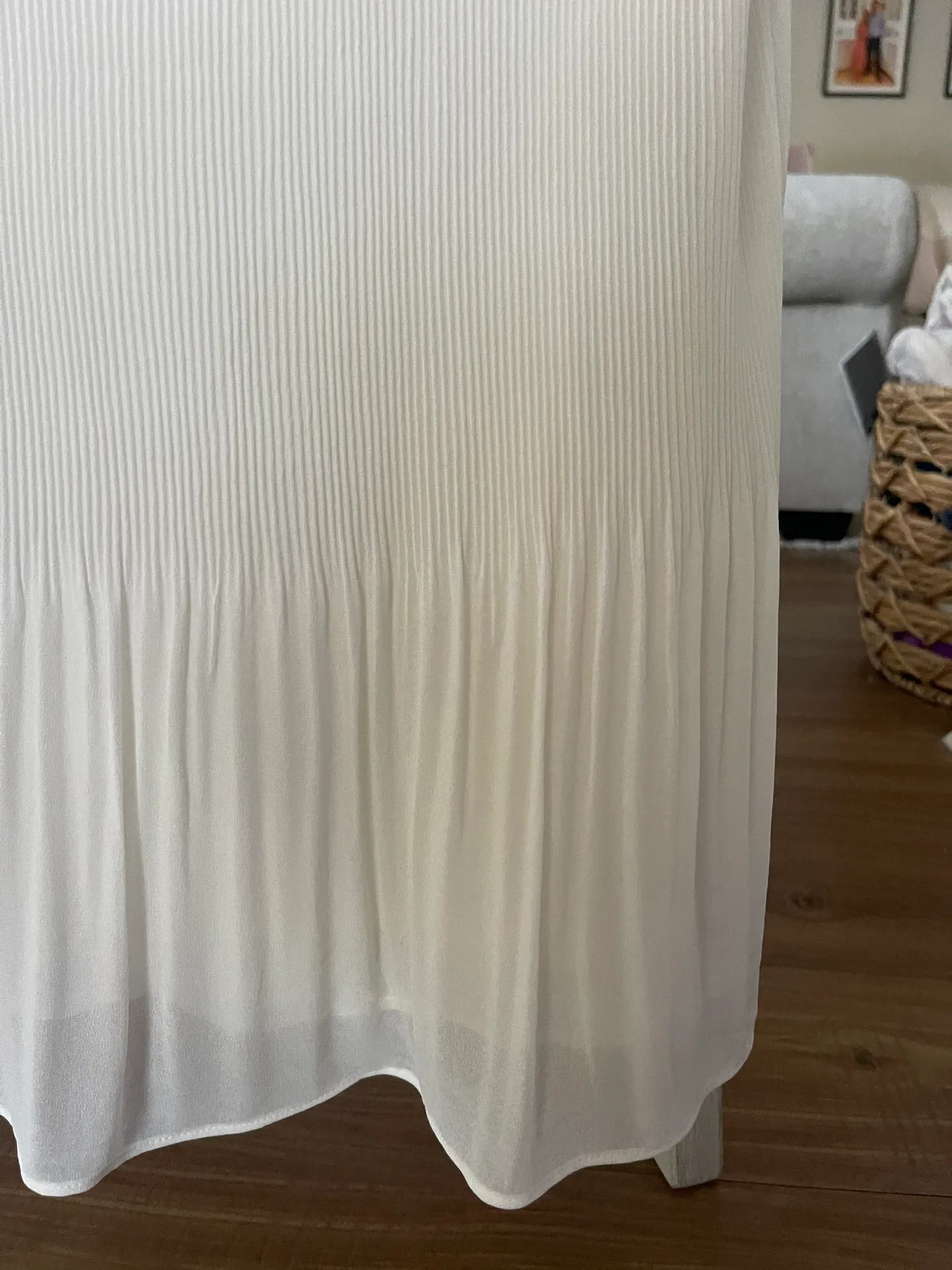 Pleated Sleeveless Blouse - Image 4