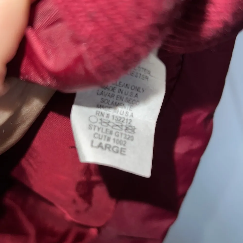 Quilted Hooded Vest Size L - Image 4