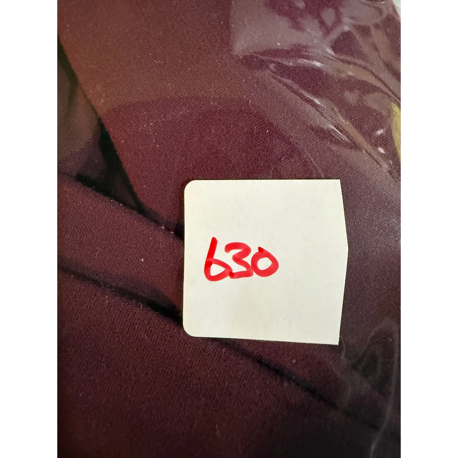 Lululemon Align High Rise Crop Leggings Burgundy Athletic Workout Pants Women S - Image 7