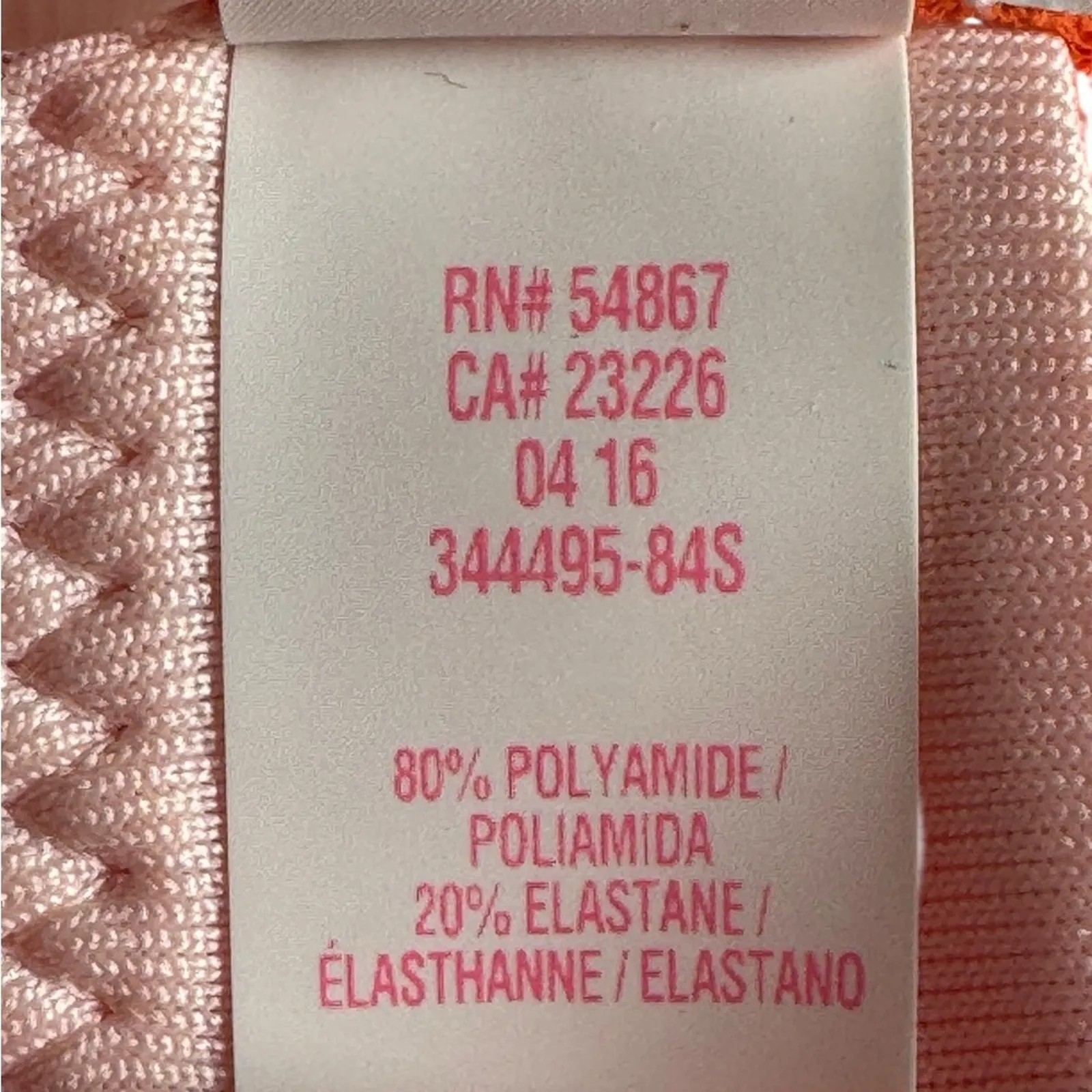 Victoria's Secret Pink Orange Color block Halter Hipster bikini set Size LARGE - Image 5