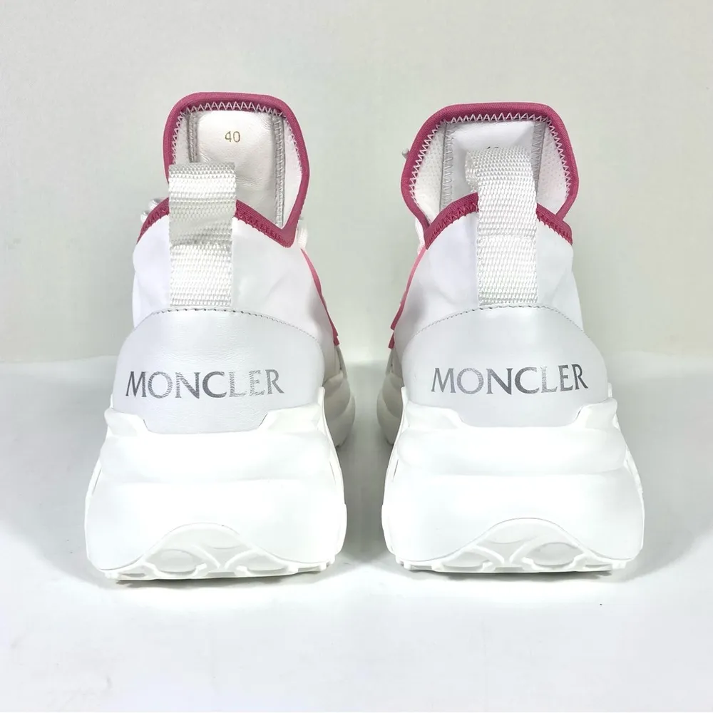 Lunarove Low Top Sneakers White Pink Size EU 40 US 10 NEW - Image 4