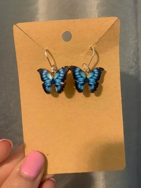 Boutique Butterfly Earrings - Image 2