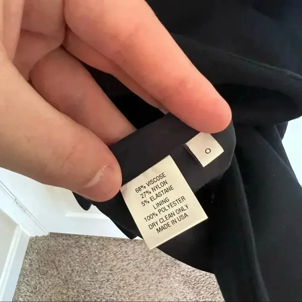 663 Pearl by Lela Rose Blazer Dress Black Size 0 - Image 4