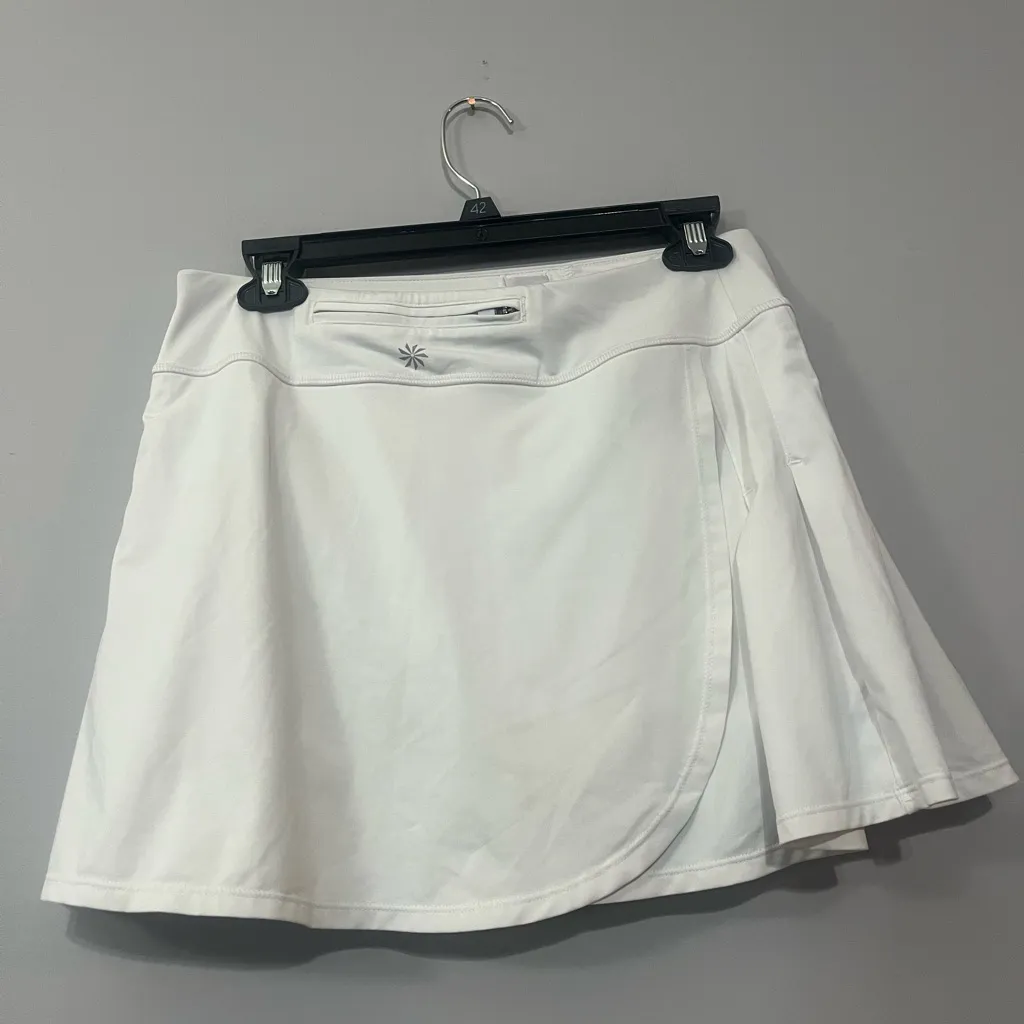 Athleta White Skater Skirt - Image 3