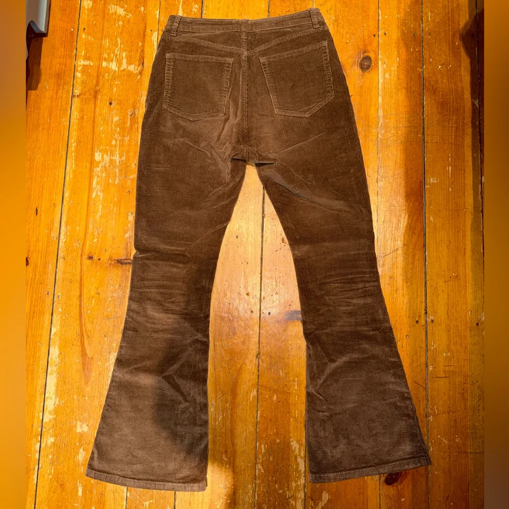 Brown corduroy pants Size M - Image 2