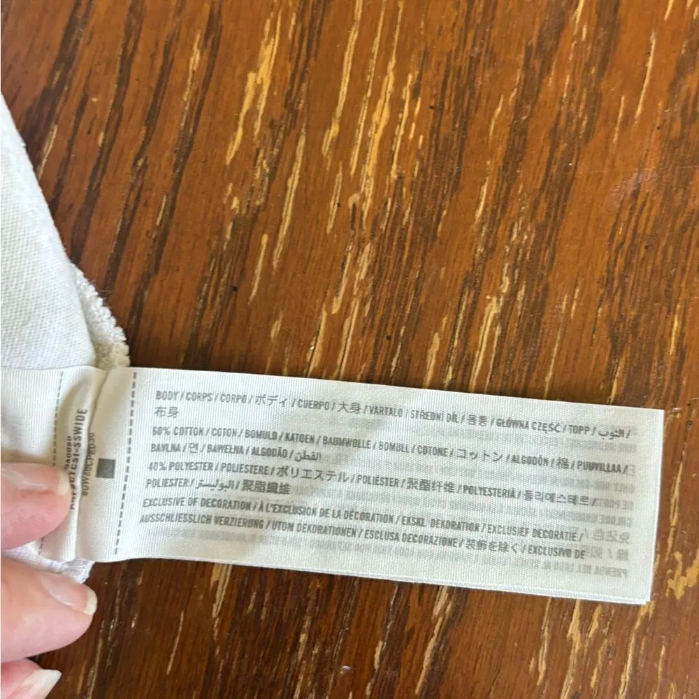 Abercrombie Soft A&F garment dyed tie dye shorts with pockets S 68% cotton - Image 3