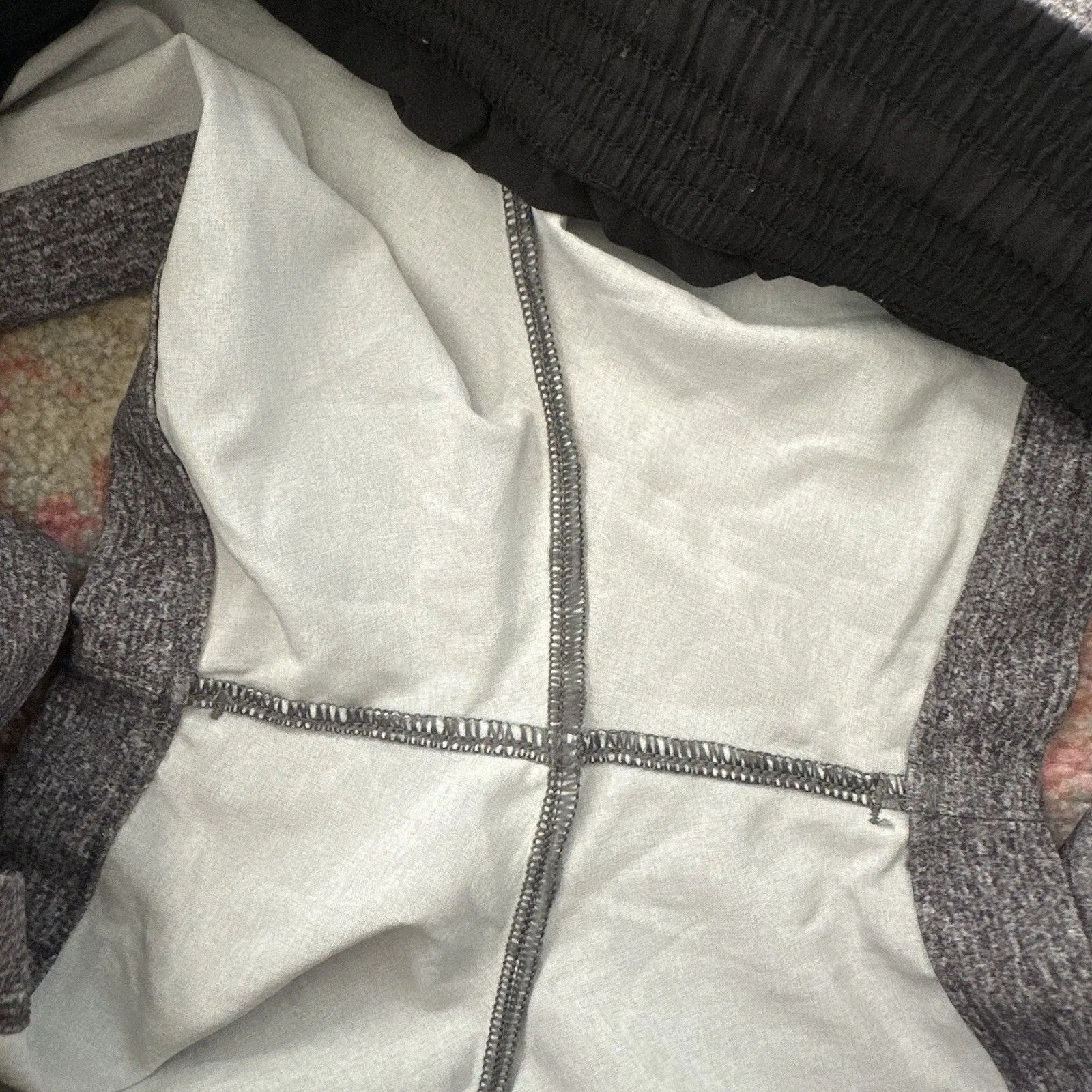 Lululemon Shorts 3” Spring Break Away 6 Gray Heather Athletic Cuffed Medium Rise - Image 9