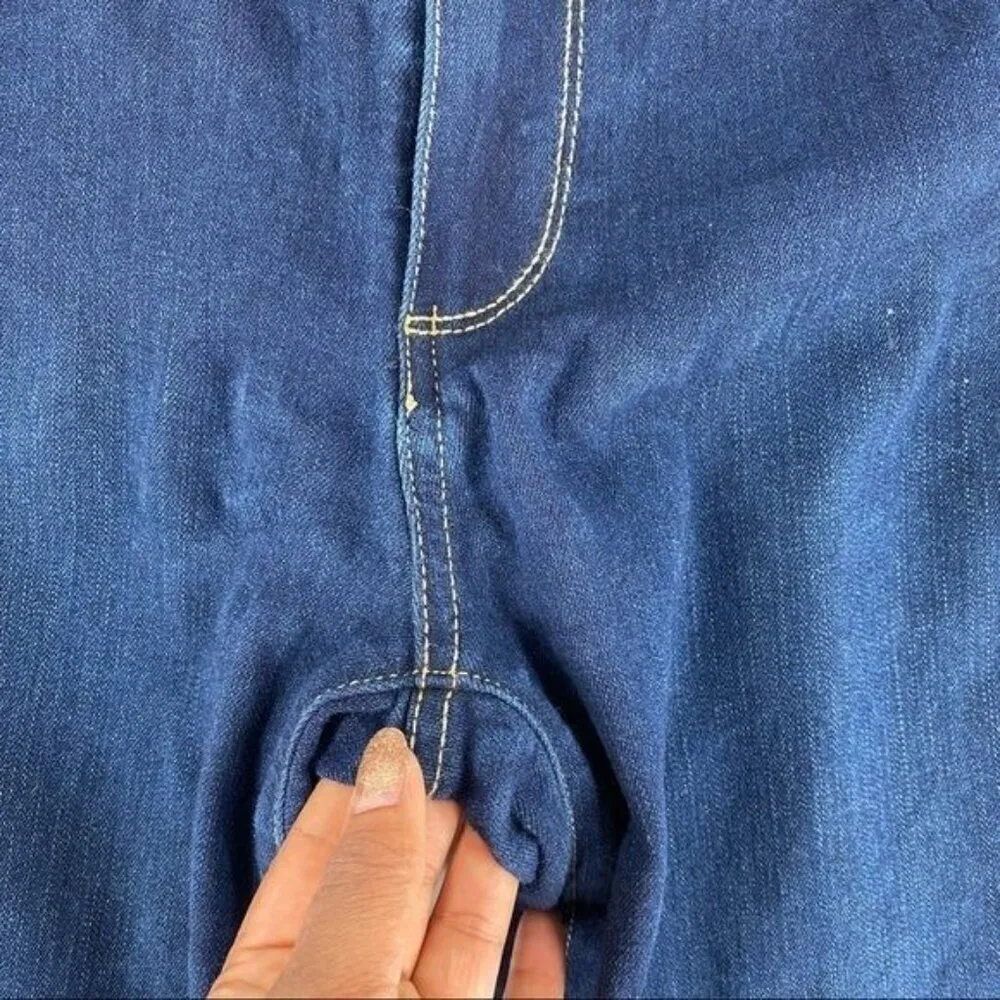 Paige Hoxton Ankle Dark Wash‎ Denim Skinny Leg Jean - Image 12