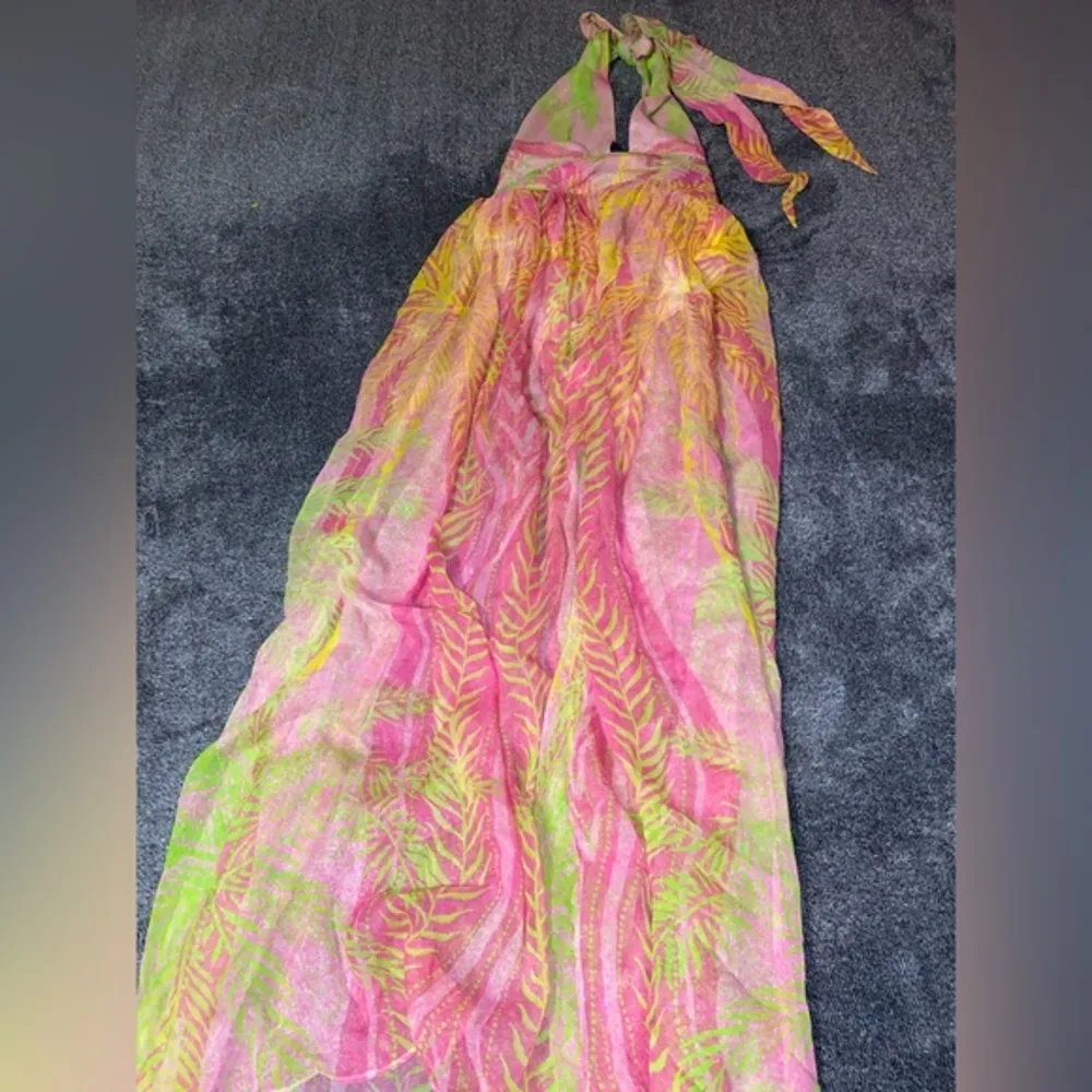 NWOT RETROFETE Zion Dress In Tropical Palm Print ( S )‎ - Image 3