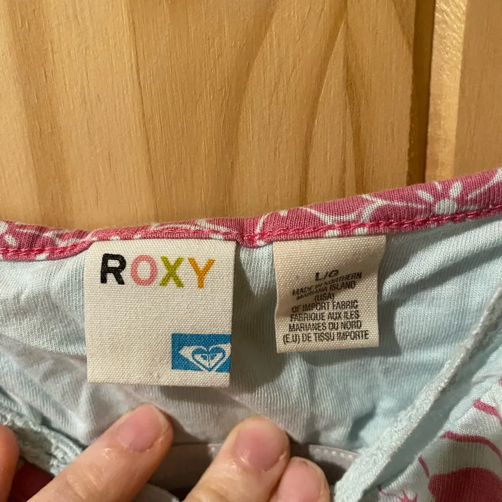 Roxy Pink and White Floral Dress - Image 4