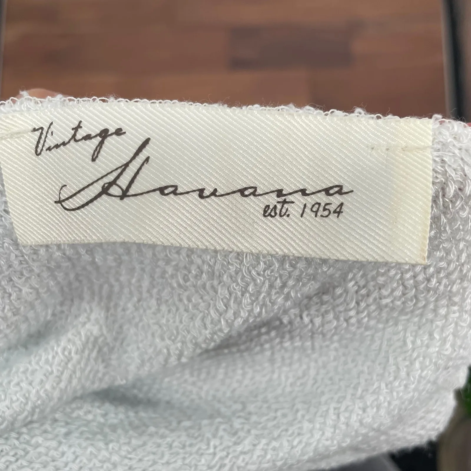 Vintage Havana Tie Dye Lightweight Sweater Top Womens Medium Blue White Duster - Image 3