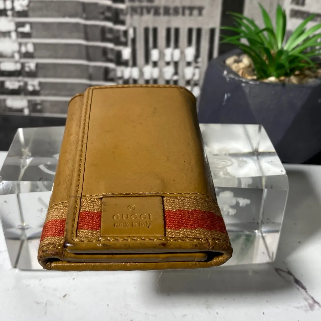 Authentic Rare Gucci Sherry Line Key Case - Image 10
