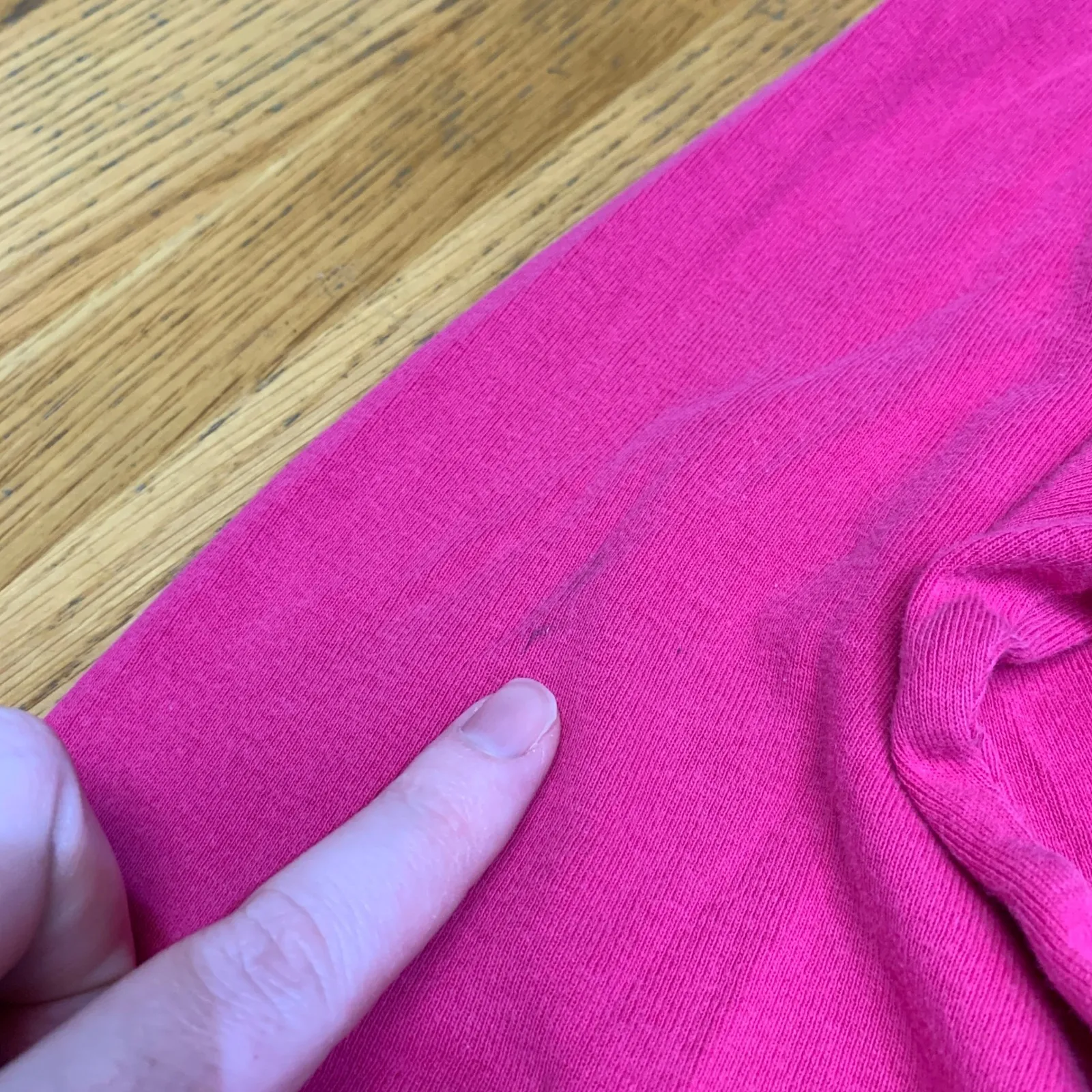 Victoria's Secret Pink Teddy Bear Long Sleeve V Neck Sleep Shirt Nightgown M Y2K - Image 11