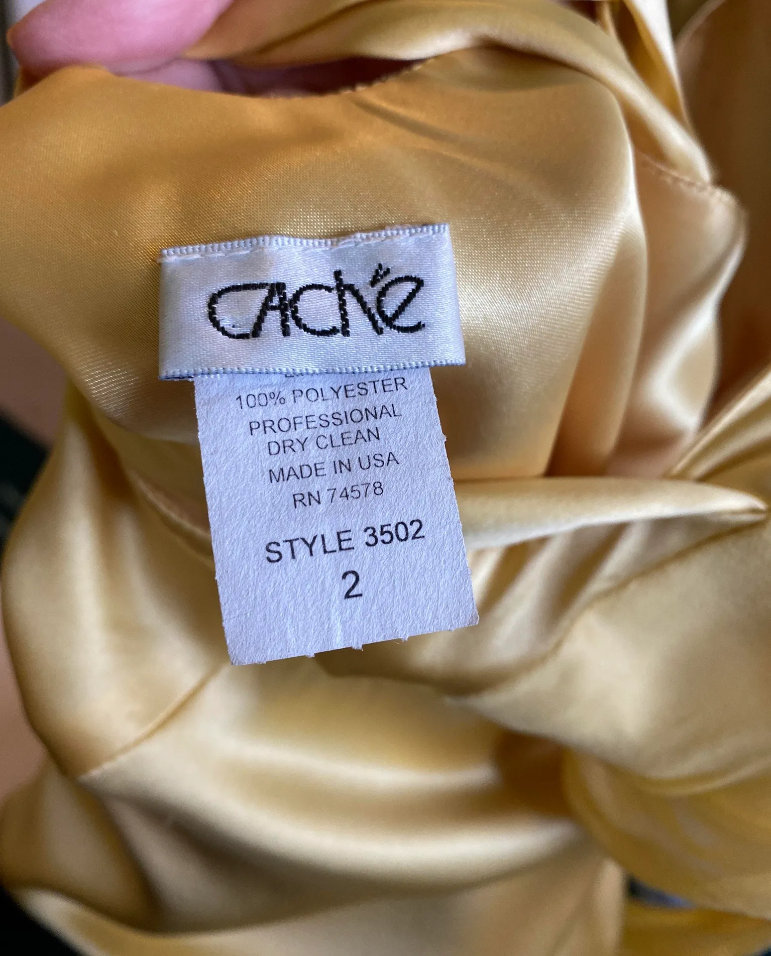 Cache Silk High Low Dress - Image 3