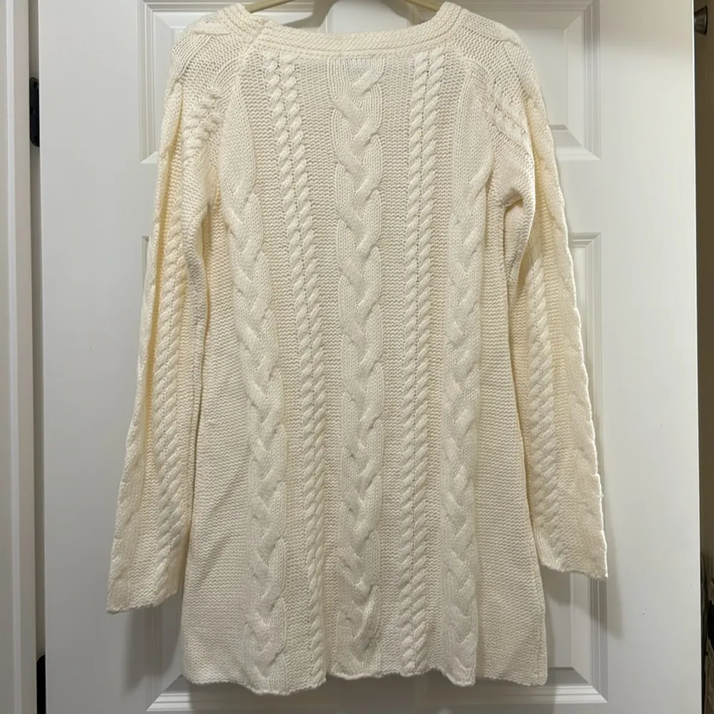 Off white/Cream sweater White Size L - Image 2