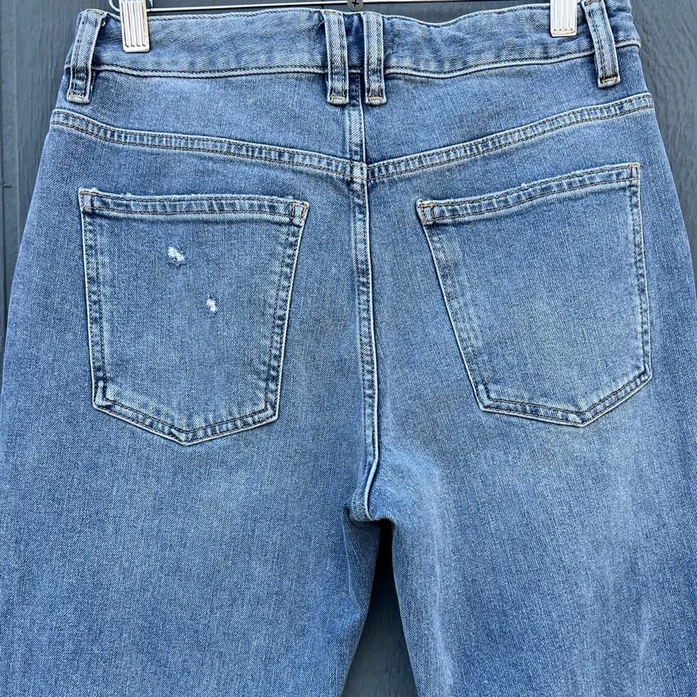 NWOT We The Free Dylan High Rise Bootcut Jeans Button Fly Distressed Siz… - Image 7