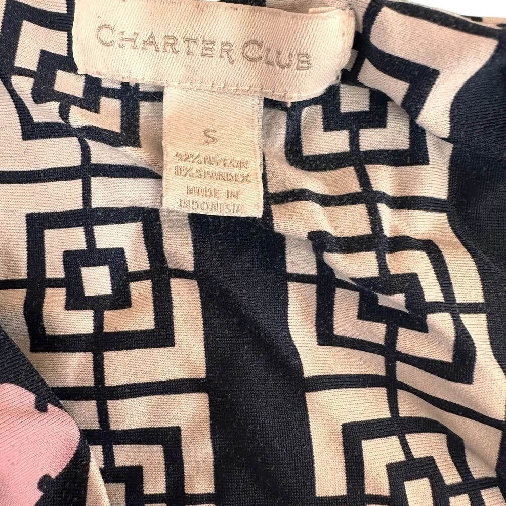 Charter Club Casual Graphic Print Shirt Dress Size Small - Image 6