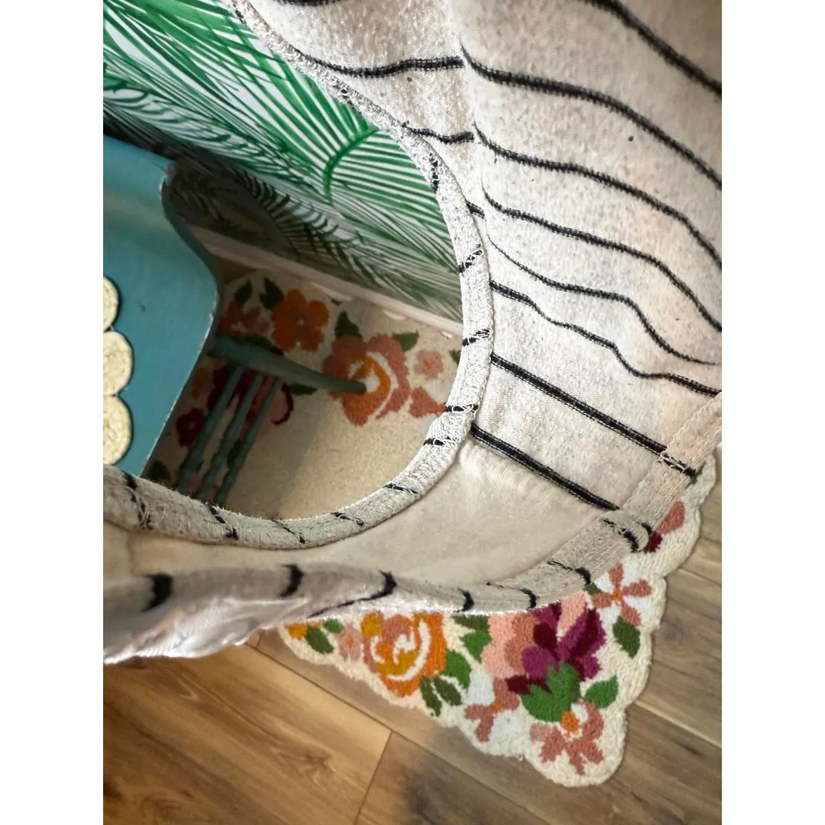 Madewell Cream Striped Long Sleeve Bodysuit - Size - Medium - Image 7