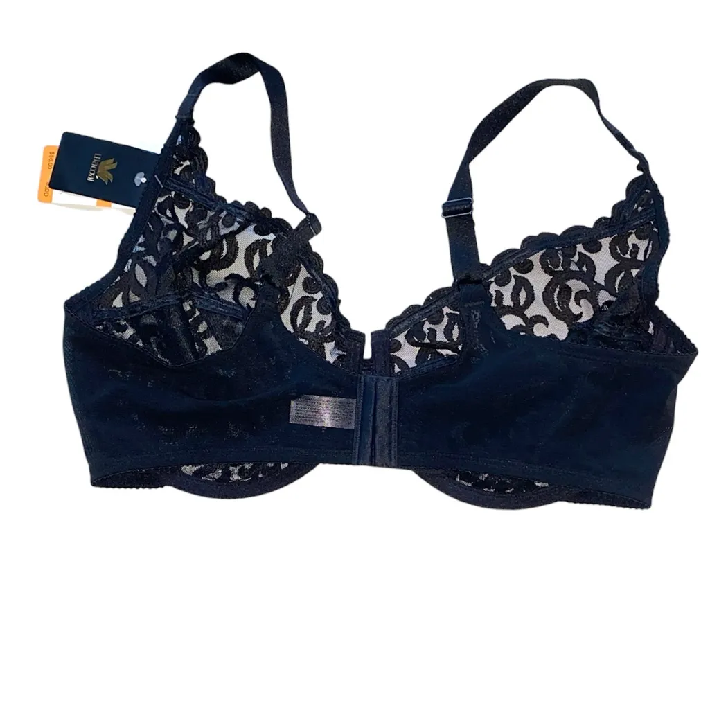 Wacoal Black Sheer Lace Bra - Image 3
